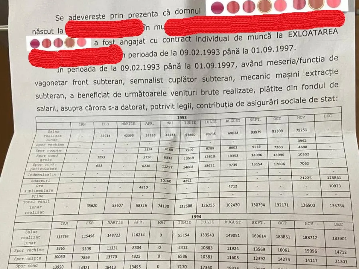 Adeverință de pensie - Foto: Freepuk