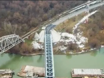 Podul de la Giurgiulești Foto: Radio Chișinău