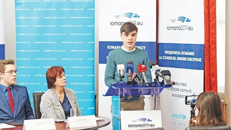 Rareș Voicu vrea o reprezentare reală a copiilor în luarea deciziilor care-i privesc la nivel european.