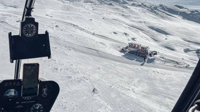 Schi cu elicopterul la Muntele Mic. / Foto: weSKI - Muntele Mic