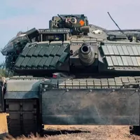 Ucraina își „tunează” tancurile Abrams primite din SUA cu blindaje sovietice - FOTO: Ministry of Defence of Ukraine