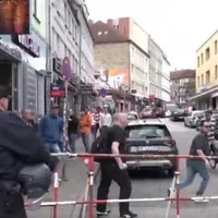 Incident la Euro 2024. Bărbat împușcat de polițiști după ce i-a atacat cu un târnăcop. Motivul? - Foto: Twitter