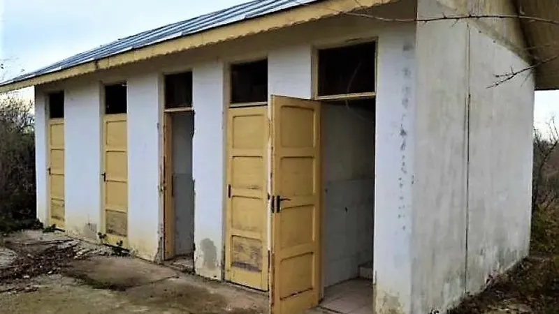 România luptă de 12 ani cu toaletele din curtea școlii. În 3 ani au renovat 5. Mai sunt 200 - Foto: Captură video