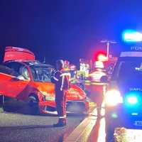 Un preot și-a luat Audi de sute de cai, a apăsat accelerația și a murit pe A1. Nu purta centura. / Foto: infotraficromania.ro