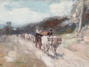 Întoarcerea de la târg - Nicolae Grigorescu