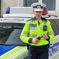 Elena, polițista care în timpul liber, a salvat viața unei femei - Foto: Facebook / MApN