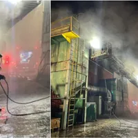 Incendiu izbucnit în România, într-o hală: 84 oameni evacuați. Ce se întâmplă și care e starea lor?: FOTO - ISU Sibiu(imagine cu rol ilustrativ)