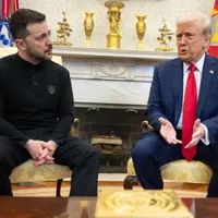 Trump și Zelenski, din nou față-n față la Haga. Pe agendă: sancțiuni contra Rusiei și armament SUA - Foto: Profimedia images