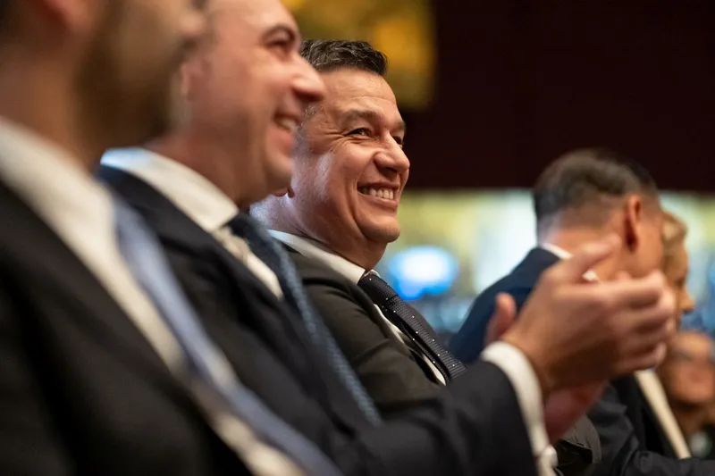 Sorin Grindeanu, preşedintele PSD, la Conferinţa extraordinară a PSD Bucureşti - Foto: INQUAM PHOTOS/Alexandru Nechez