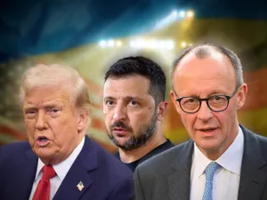 Trump, față-n față „virtual” cu Zelenski și liderii UE, înainte de summitul cu Putin din Alaska -Foto: Profimedia images