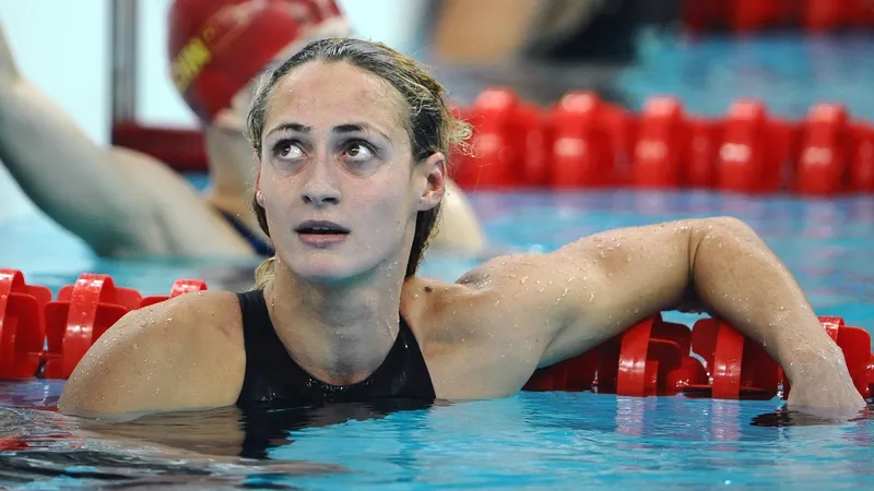 Drama româncei care ia aurul olimpic, dar refuză să mai înoate. Nu trece peste pierderea suferită - Foto: Profimedia