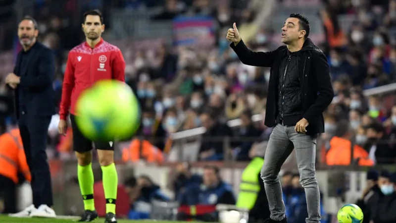 Xavi Hernandez a înregistrat prima victorie la timona FC Barcelona. / Foto: digisport.ro