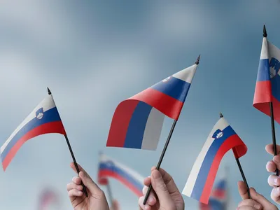 Steaguri ale Sloveniei - Foto: Profimedia Images