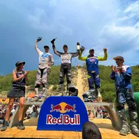 Podium clasa Gold / Foto: Red Bull Romaniacs