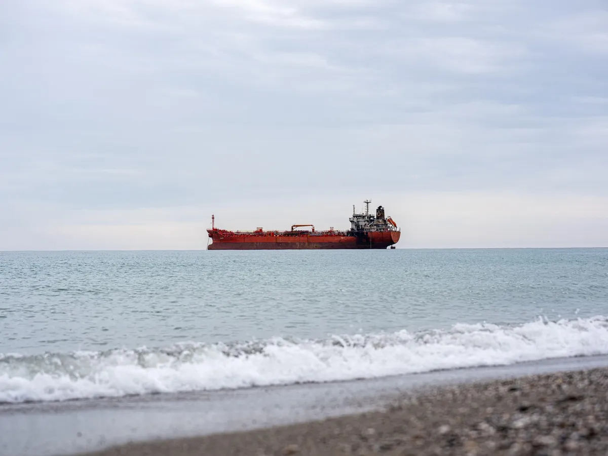 Navă aflată în largul Mării Negre - Foto: Profimedia images - Caracter ilustrativ
