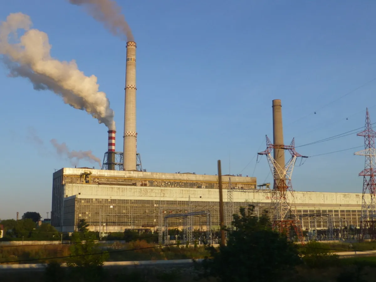 Termocentrala de la Ișalnița / Foto: Wikipedia