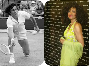 Ilie Năstase și Diana Ross - Foto: playsport.ro