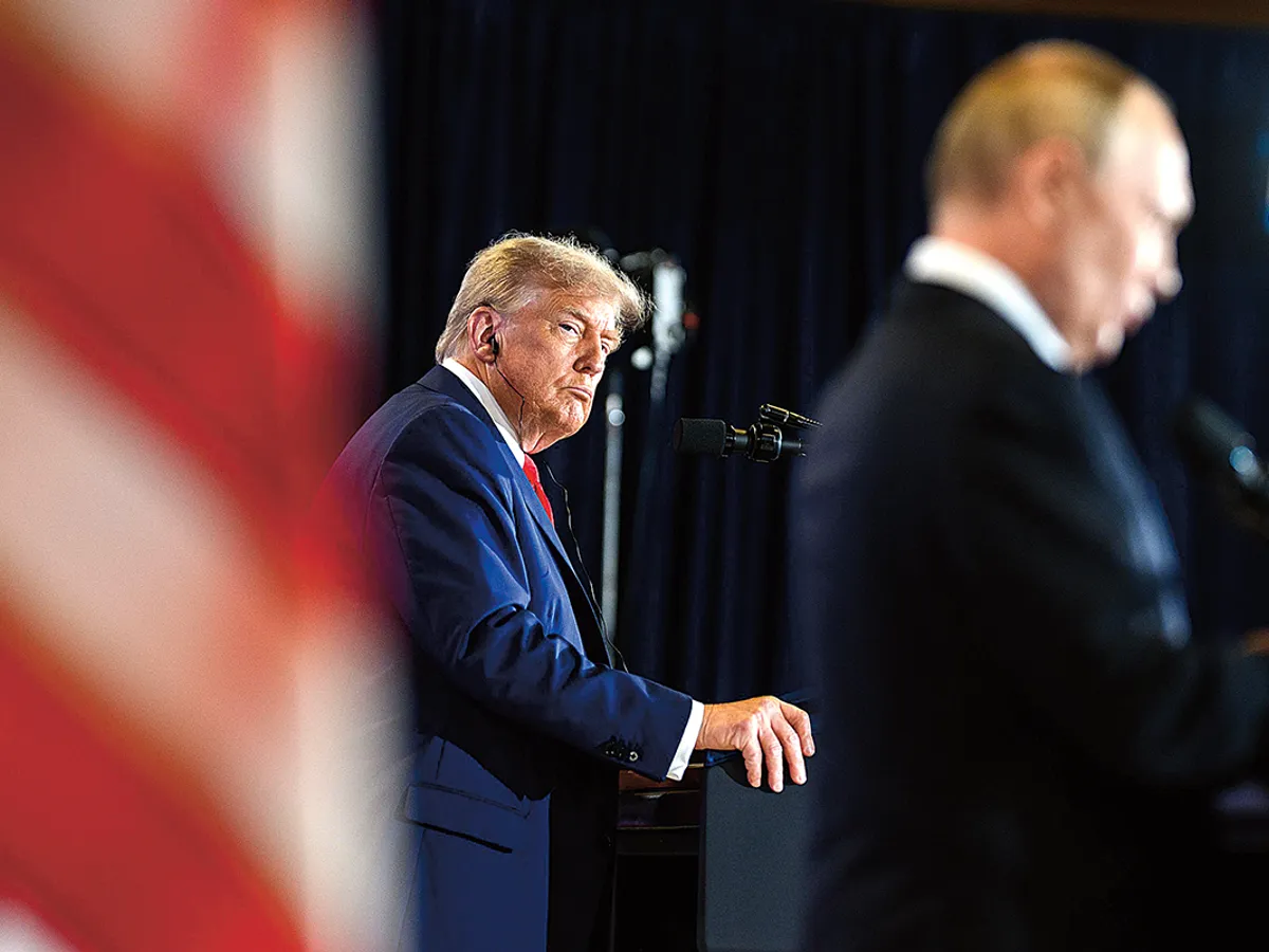 Întâlnirea din 15 august din Alaska nu a adus nicio perspectivă palpabilă pentru pace. De atunci, Donald Trump a continuat să pună presiune pe aliații Americii. China profită - Foto: Profimedia Images