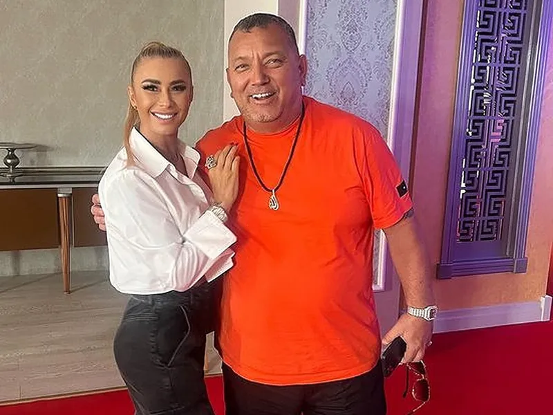 Anamaria Prodan și interlopul Nuredin Beinur Foto: Instagram