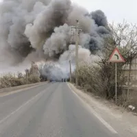 VIDEO Incendiu uriaș la groapa de gunoi Glina. În ce zone va ajunge norul care poluează Capitala