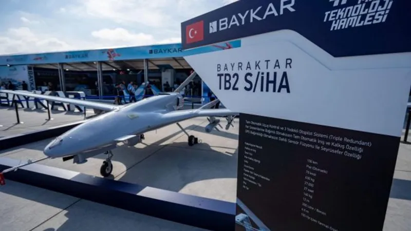 Drona Bayraktar TB2 - Foto: baykartech.com