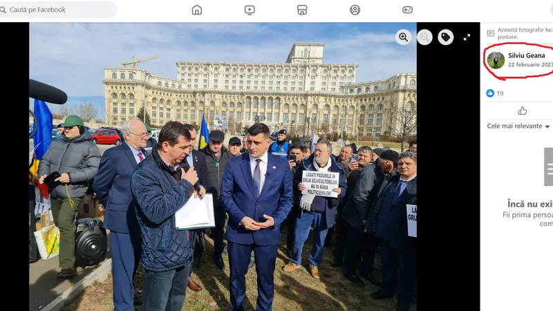 Silviu Geană și George Simion - Foto: Facebook / Silviu Geană