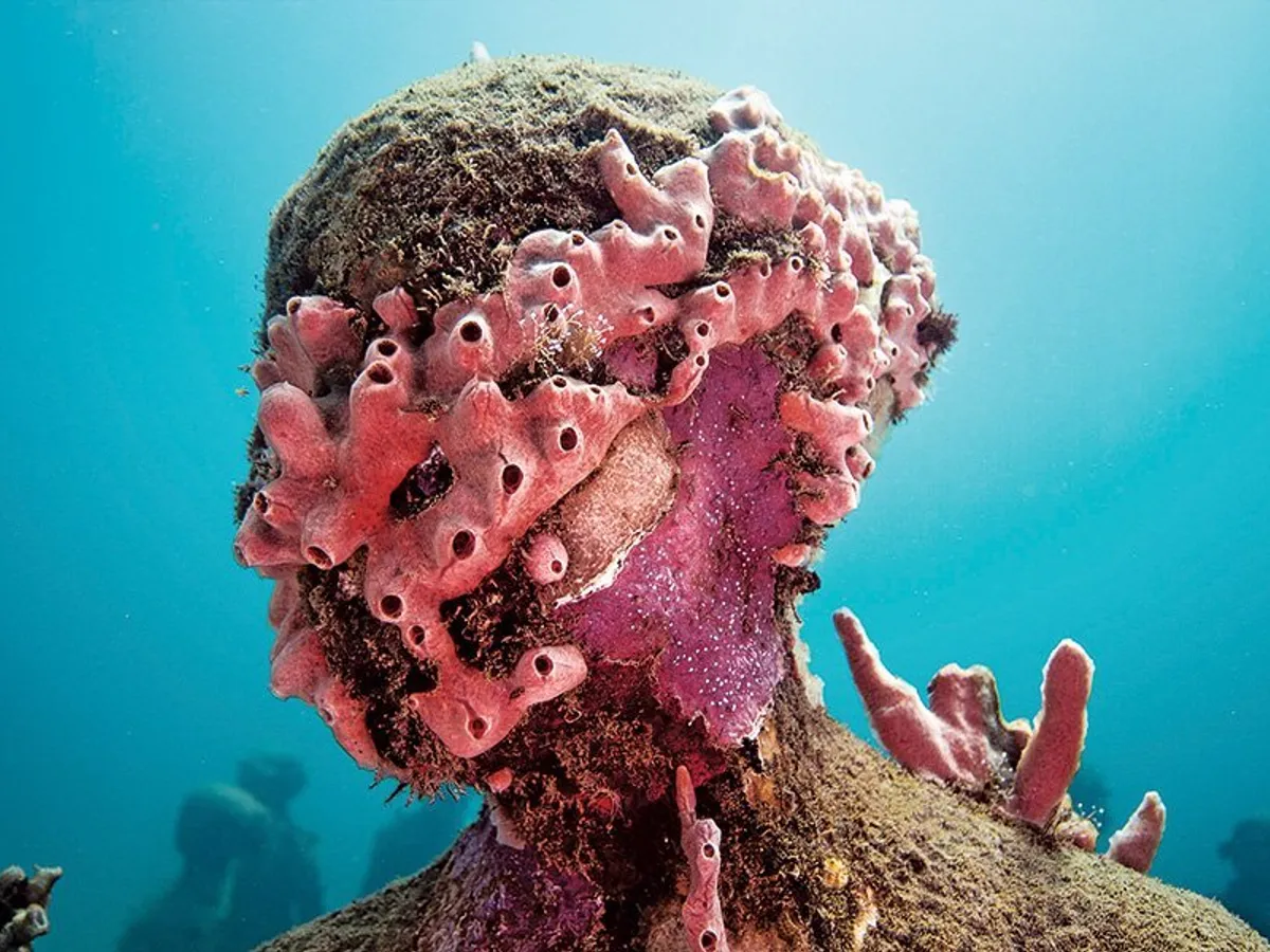 Parcul de sculpturi subacvatice Molinere - Grenada, Indiile de Vest