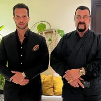 Unul din frați cu Seagal - FOTO: Instagram
