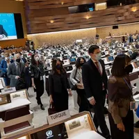 Diplomații părărsesc sala ONU în timpul discursului lui Lavrov/foto: getty