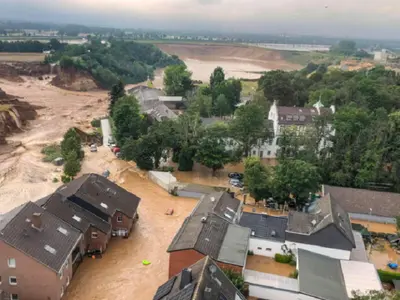 Inundații devastatoare, în Belgia: cel puțin 31 de persoane au murit și 127 sunt date dispărute. / Foto: news.ro