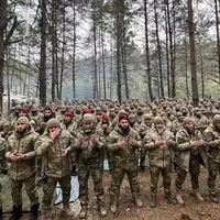 „Vânători” ceceni, tocmiți să lichideze conducerea ucraineană/foto: twitter