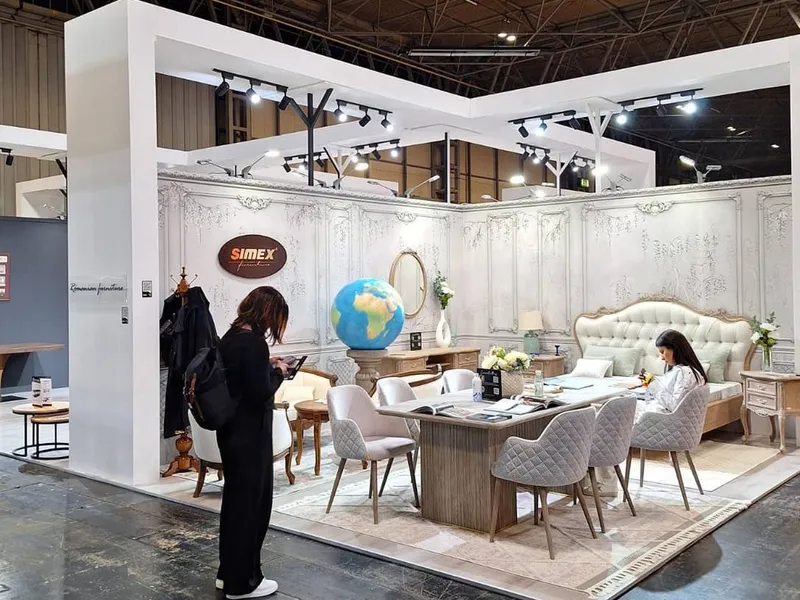 România a mers la târgul de mobilă January Furniture Show din UK. Cum au arătat standurile - Foto: Facebook/Romanian Brands at Furniture Show