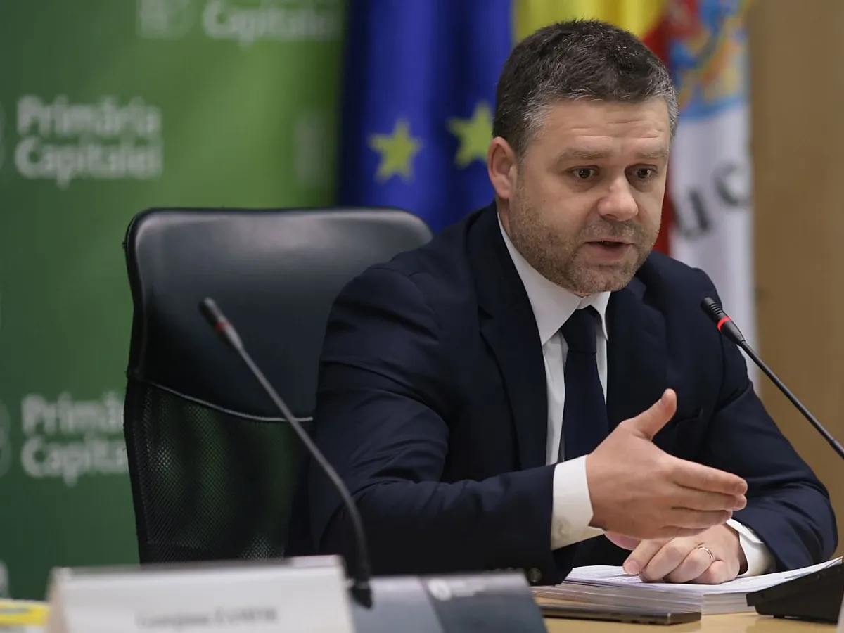 Ciprian Ciucu, primarul general al Capitalei - Foto: INQUAM PHOTOS/George Călin