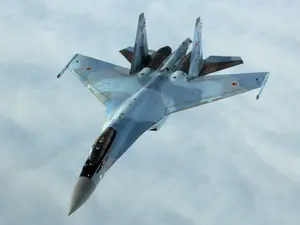 Avion rusesc Su-35 (Imagine cu rol ilustrativ)-Foto: Defense Express