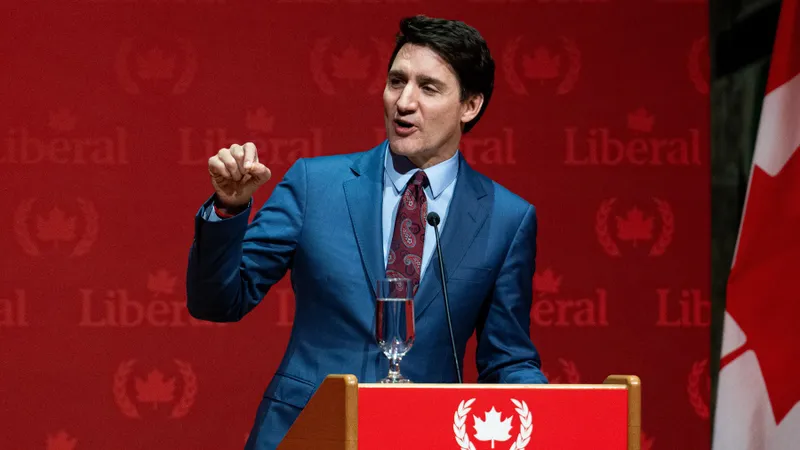 Premierul Canadei, Justin Trudeau, ar putea demisiona. Liderul opoziţei câştigă teren în faţa sa Foto: Profimedia Images (fotografie cu caracter ilustrativ)