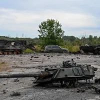 Blindate rusești distruse / Foto: Profimedia