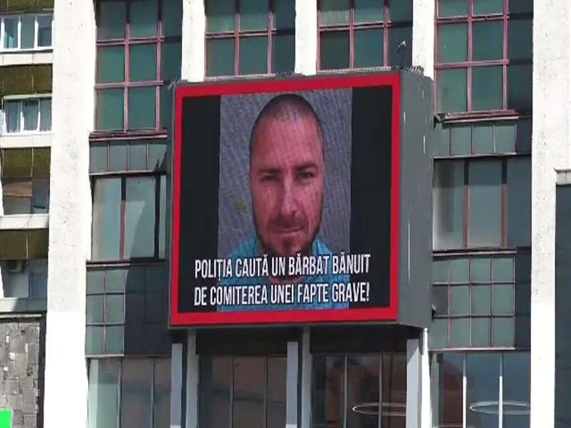 Foto: Emil Gânj este pe panouri publicitare Sursa: captură video