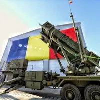 Sistem de apărare antiaerian şi antirachetă cu rază lungă de acțiune de tiă Patriot. Foto: Forțele Aeriene Române