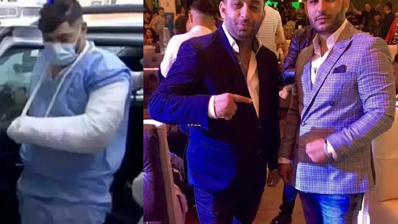 Ciprian Napi (stânga), ucigașul lui Emi Pian (centru) și Ciprian Pian au fost condamnați Foto: Facebook