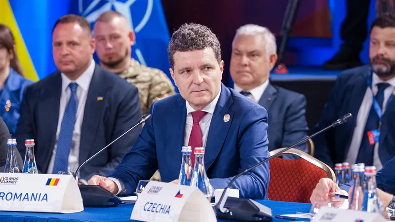 Nicușor Dan, președintele României, la summitul de la Vilnius - Foto: Administrația Prezidențială.