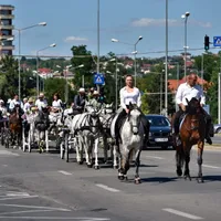 Alaiul a atrăbătur 10 km prin Oradea Foto: ebihoreanul.ro