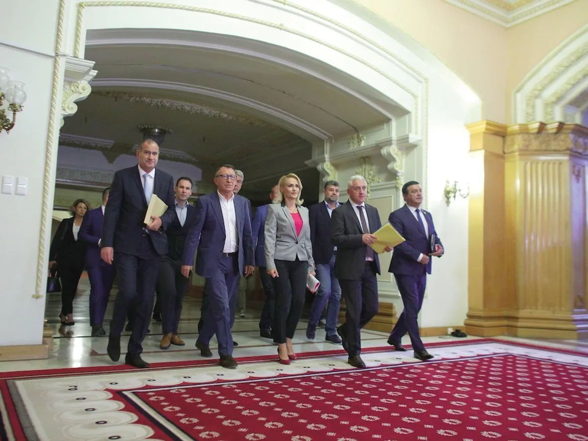 Cheia Dăncilă  Mihai Neacșu, Paul Stănescu, Gabriela Firea, Adrian Țuțuianu și Niculae Bădălău au sperat, înainte de ședința Comitetului Executiv, că o vor atrage de partea lor pe Viorica Dăncilă
