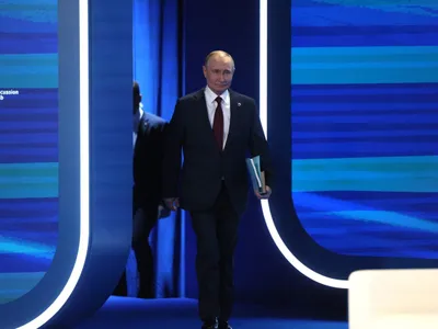 Putin se adresează națiunii și întregii lumi din „bârlogul” său din Valdai. Vrea o nouă ordine mondială  -  Foto: Profimedia Images (imagine cu  rol ilustrativ)