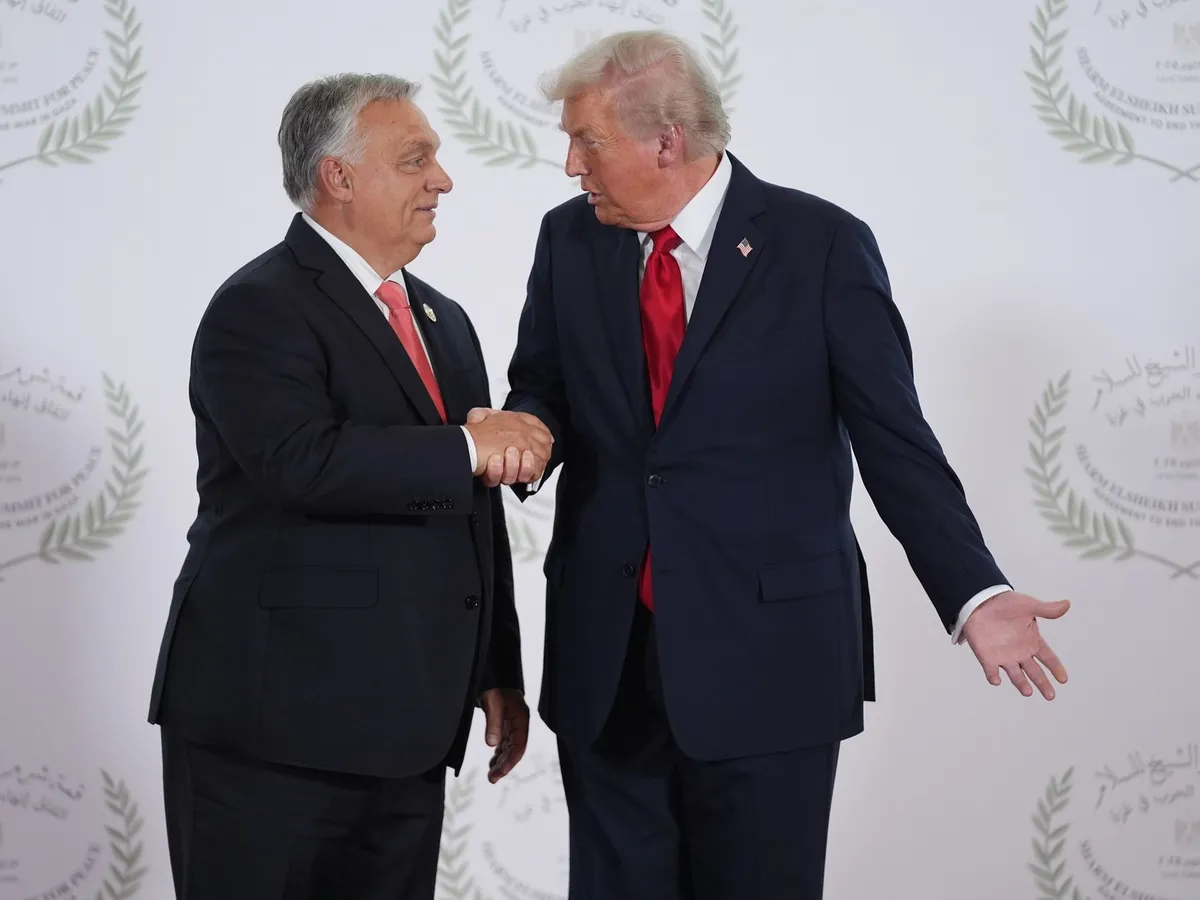 Viktor Orban și Trump - Foto: Profimedia Images