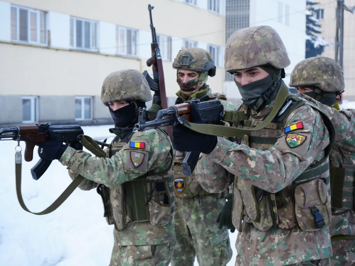 Exercițiu militar - Foto: MApN