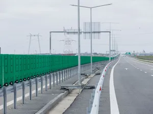 Şantierul autostrăzii A0 Sud, Lotul 1 Glina - Vidra - Foto: INQUAM PHOTOS/Bogdan Buda (Imagine cu caracter ilustrativ)