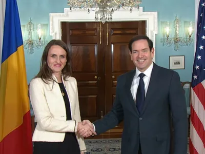 Oana Țoiu și Marco Rubio captură Youtube