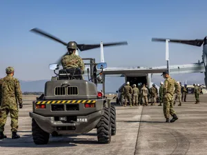 Exerciții militare  Keen Sword 23 în Japonia/foto: Profimedia Images