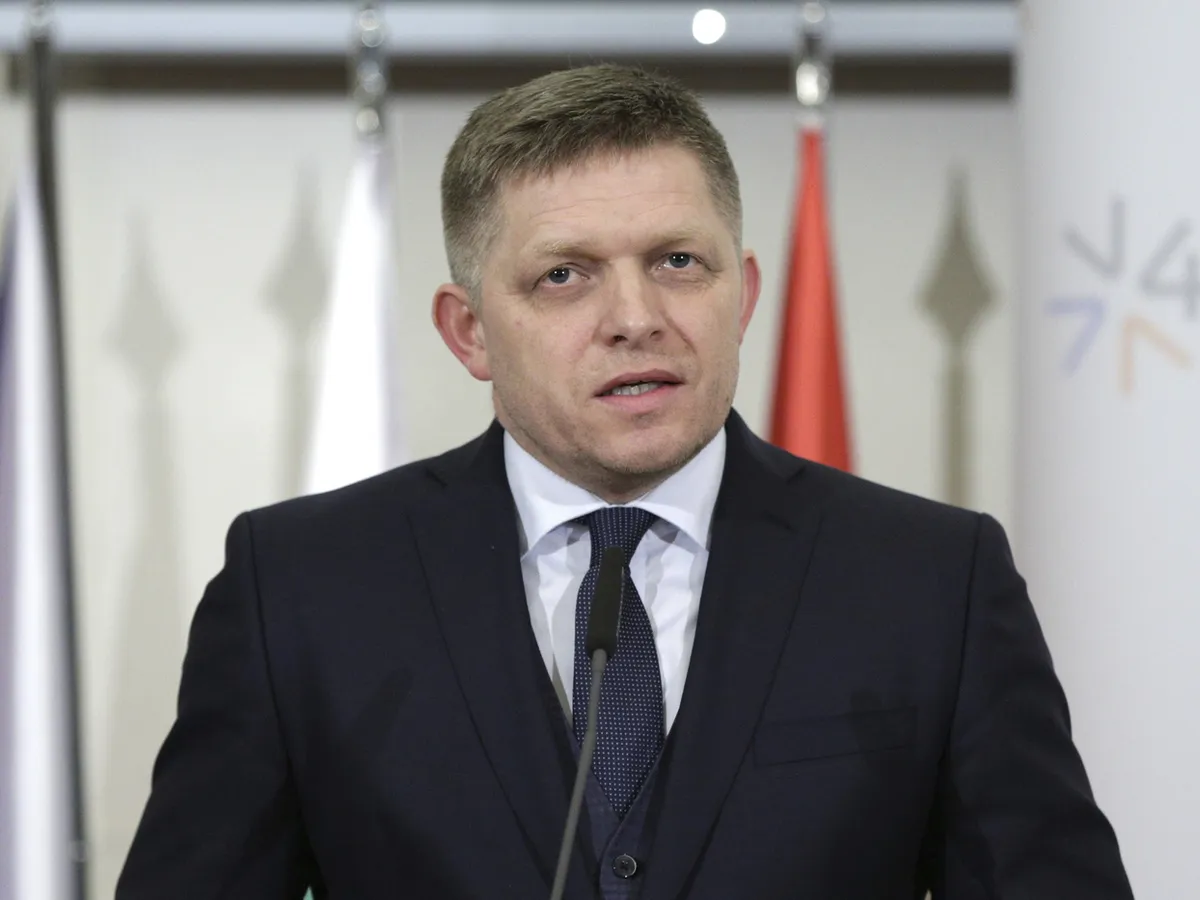 Premierul slovac Robert Fico - Foto: Profimedia Images (Imagine cu rol ilustrativ)