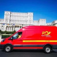 Mașină Poșta Română- Foto: FACEBOOK